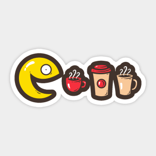 Coffee-Man Sticker